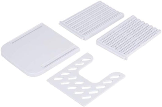 Adjustable Multifunction Bread Slicer Guide – Non-Slip Plastic Toast Cutting Rack for Even Slices, Kitchen Baking Assistant for Home & Cafe Use